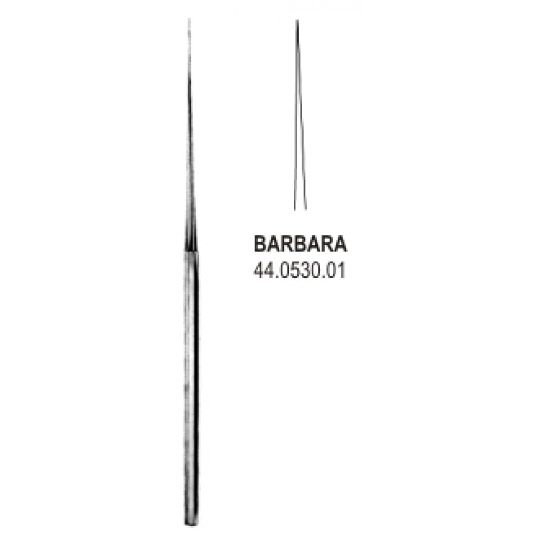 44.0530.01 Barbara  Kanca Düz 15.5cm