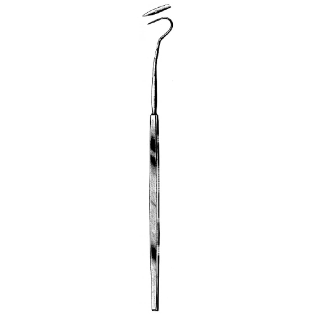 50.0046.23 Claus Eicken Tonsil İğnesi 23cm