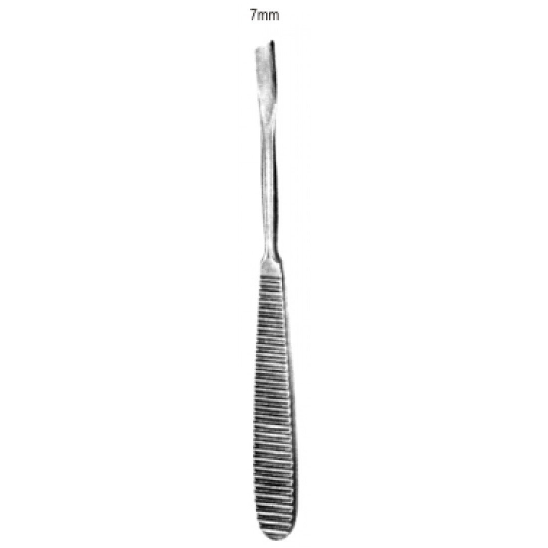49.0612.17 Salzburg Kenar Sıyırıcı Sağ Keskin  7mm, 17.5cm