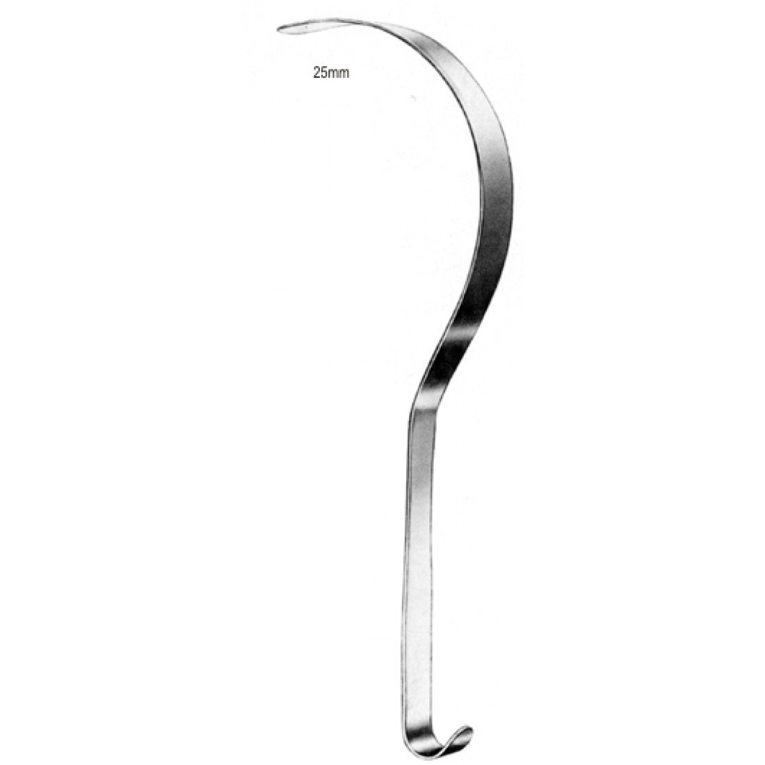 18.0600.05 Deaver Retractor 25x330mm