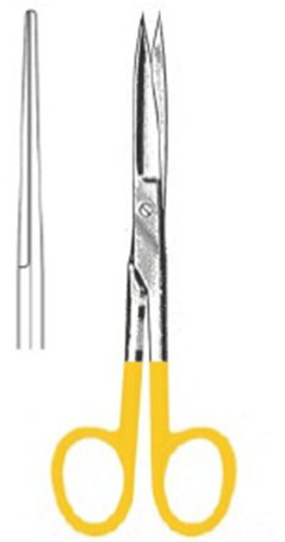 Deaver Makas Düz Keskin/Keskin 14cm TC