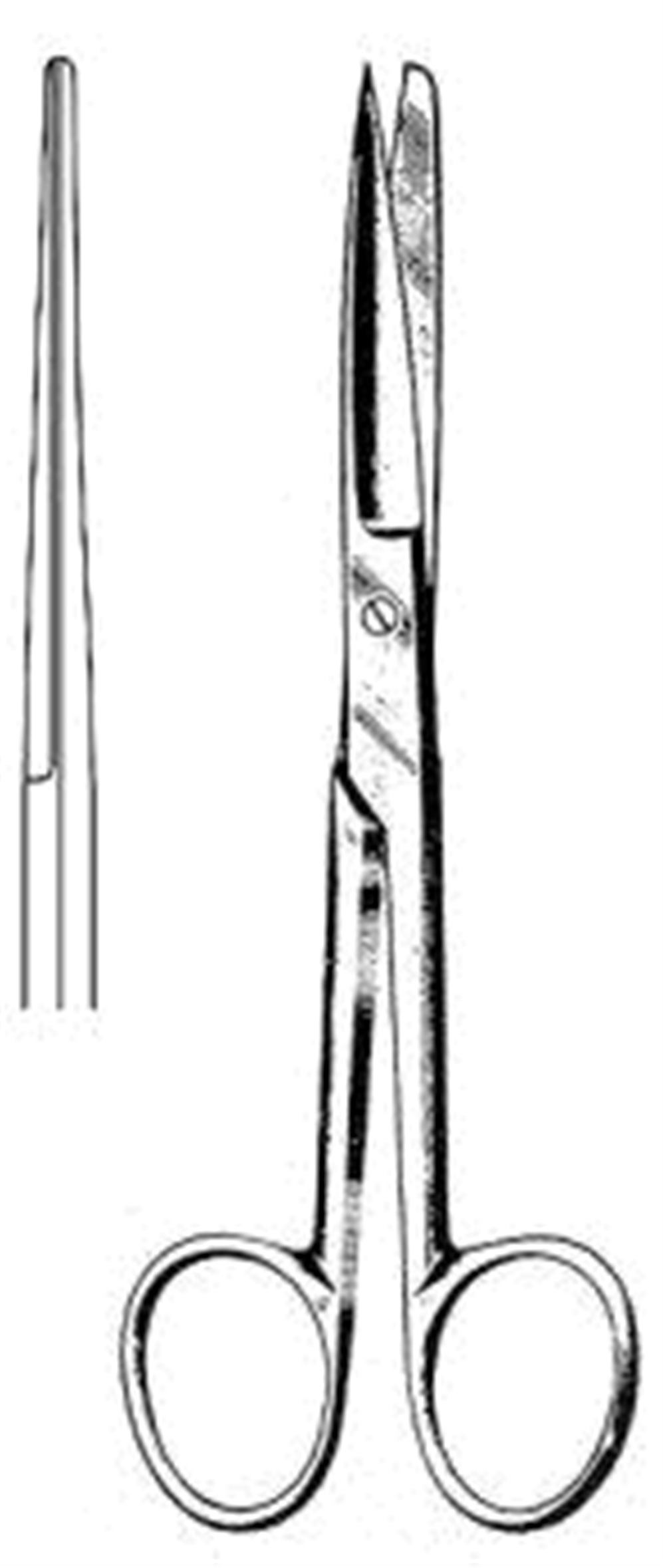 Deaver Makas Düz Keskin/Künt 14cm