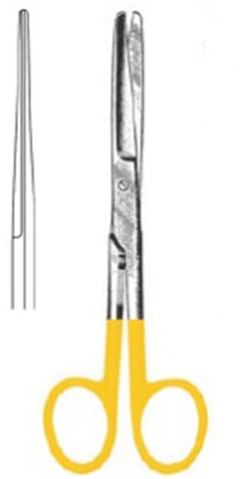 Deaver Makas Düz Künt/Künt 14cm TC