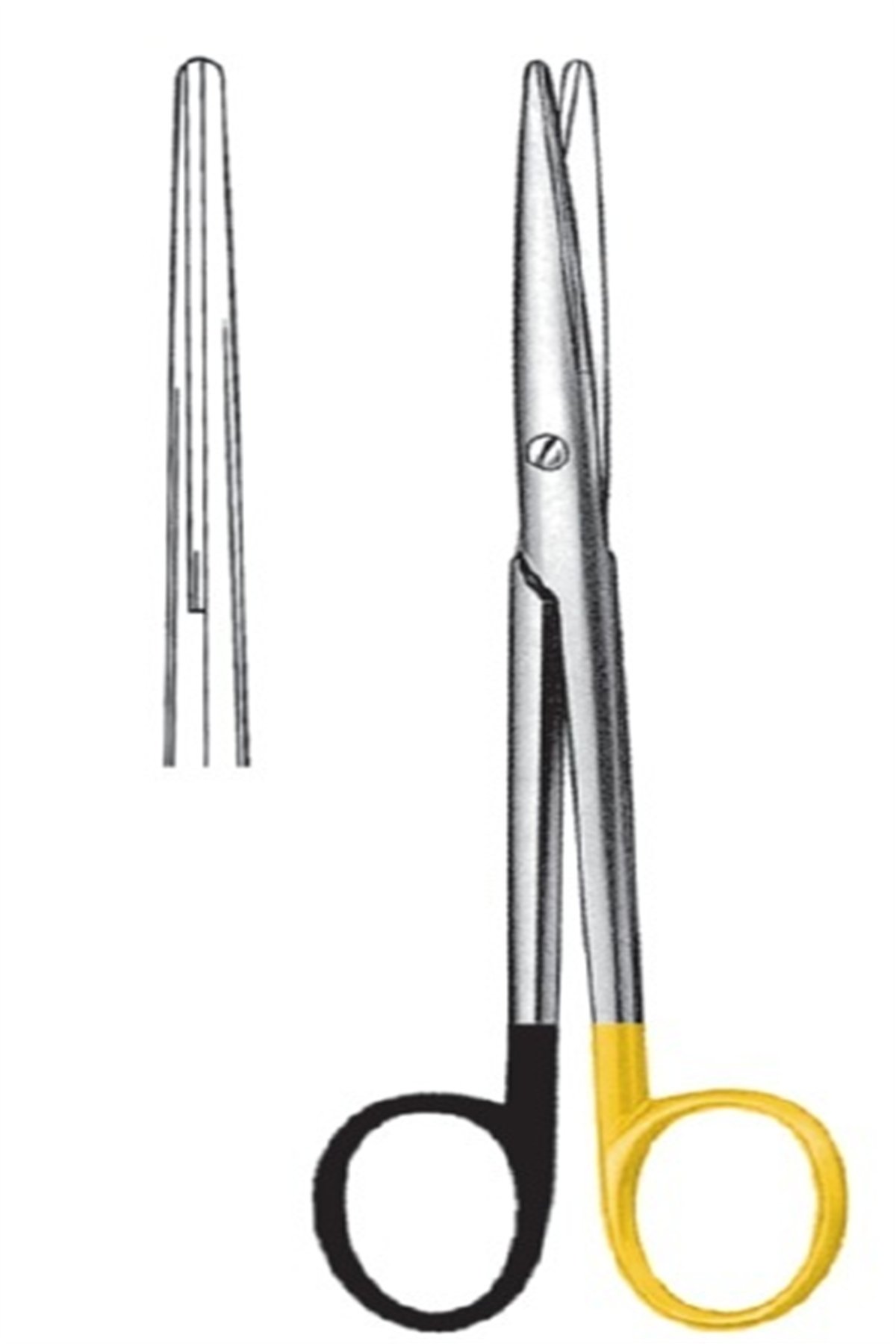 09.5306.21 Lexer Operasyon Makası Düz 21cm S/CUT, TC