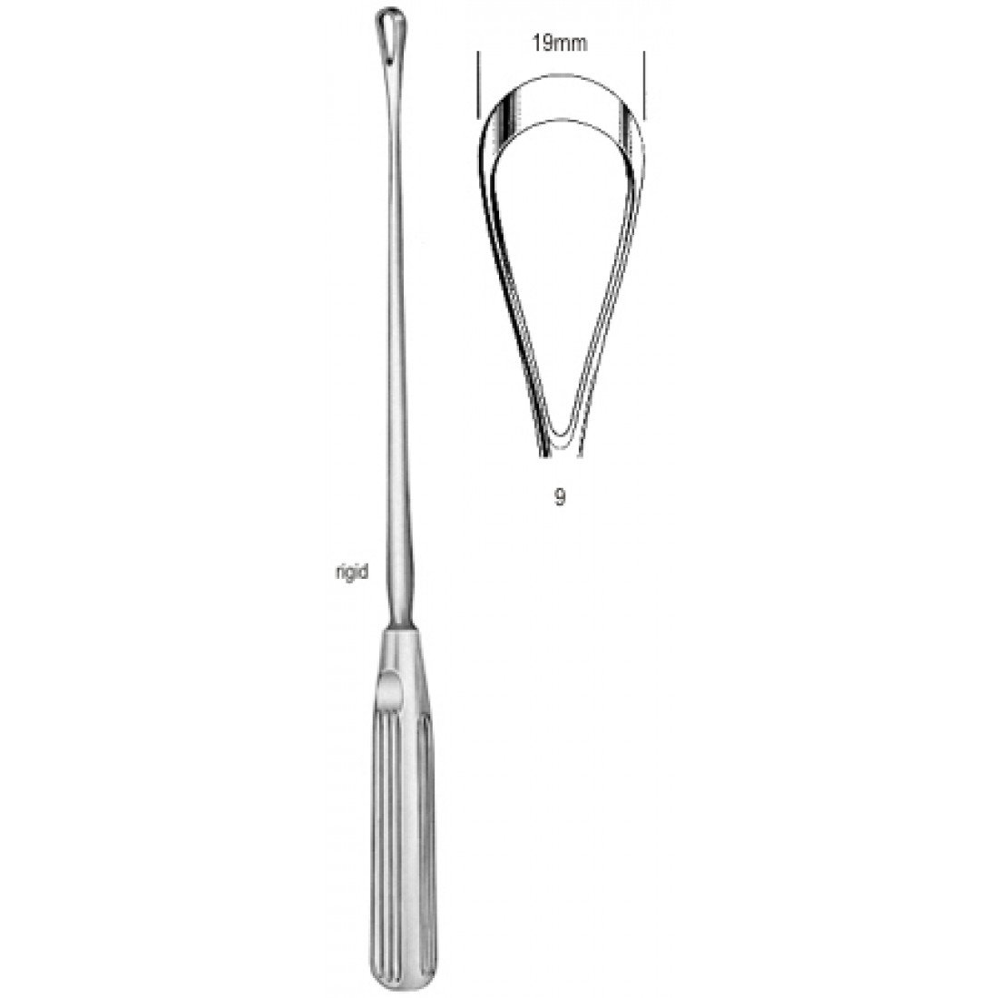 60.0840.19 Sims Rahim Küreti Sert Keskin 19mm 31cm Fig.9