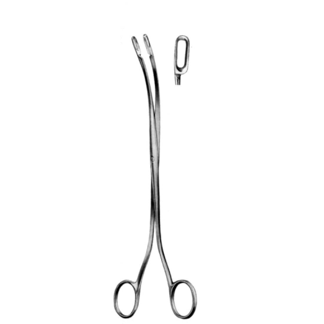 56.0060.23 Desjardins Safra Taşı Forsepsi Fig.1, 23cm