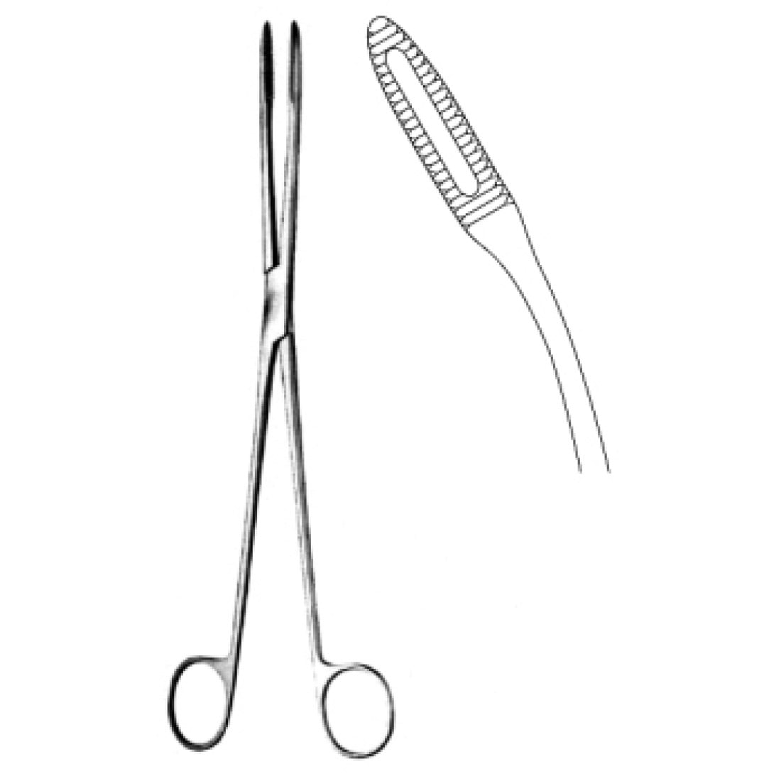 16.0057.26 Gross Maier  Forseps cvd 26.5cm