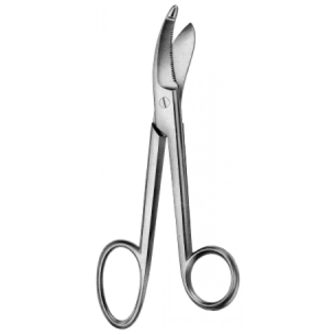 24.0042.24 Bruns Bandaj Makası Tırtıklı 24cm