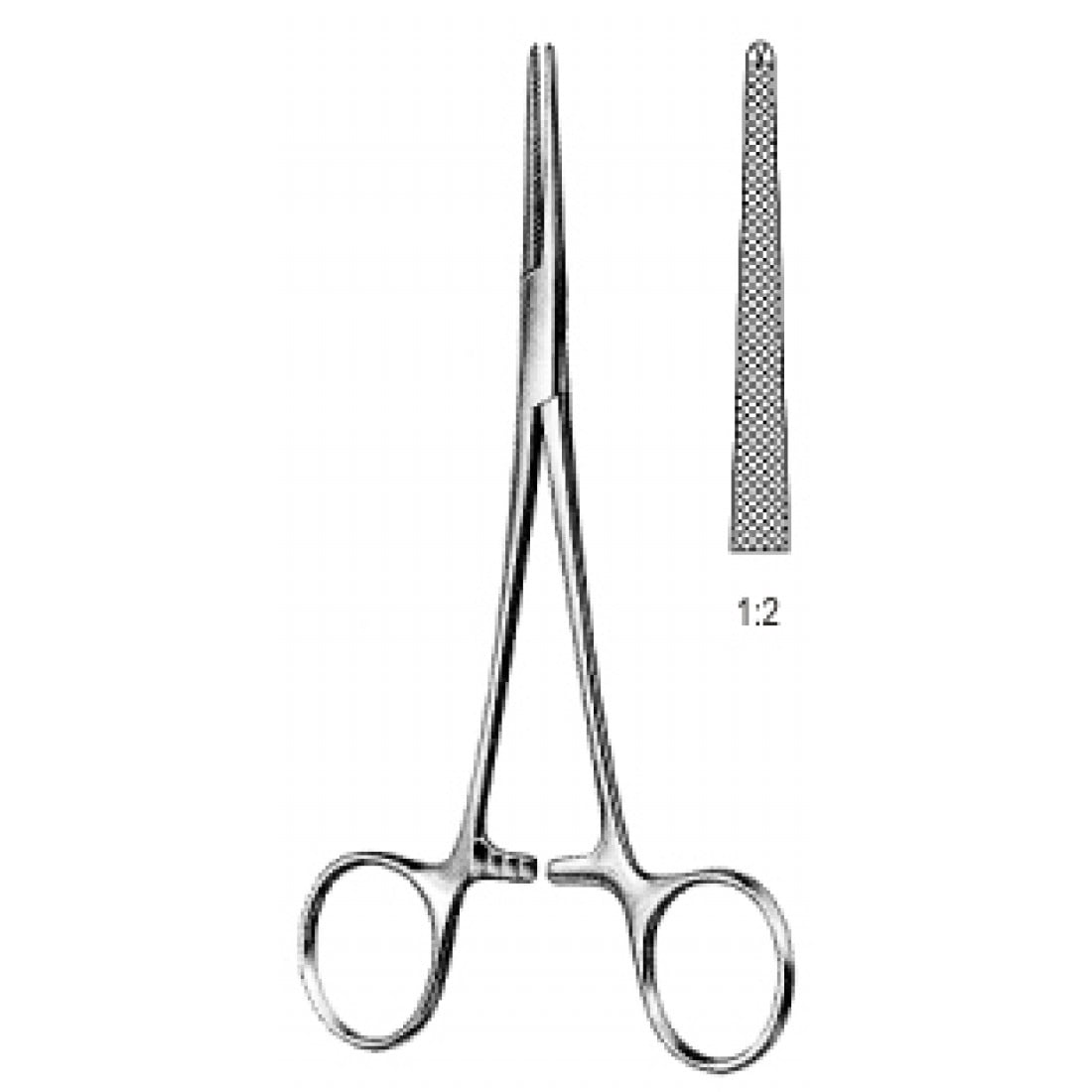 14.0252.15 Lovelace Hemostatik Forseps 1x2T, 15.5cm
