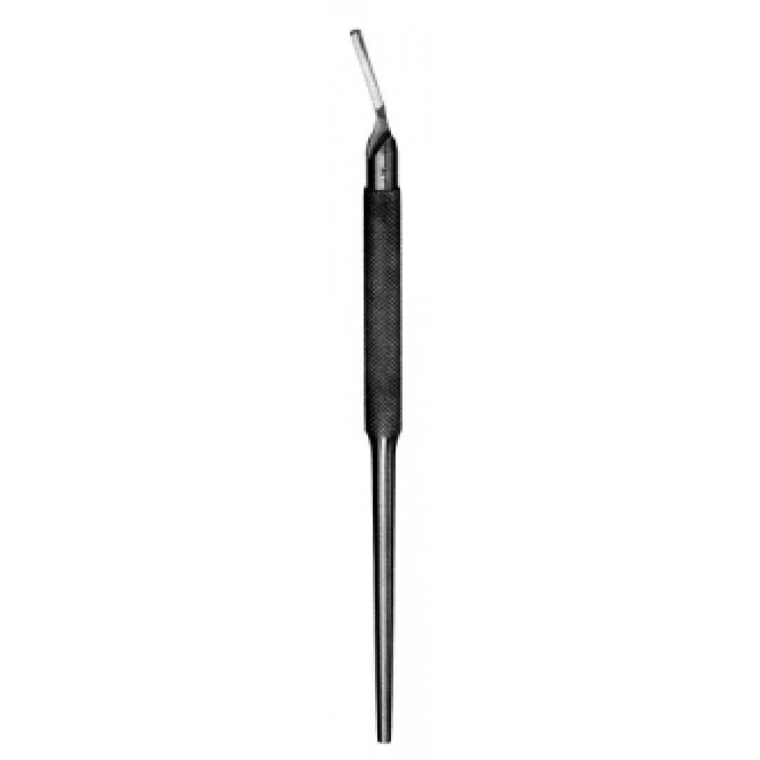 48.0411.14 Bistüri (neşter) Sapı, Açılı,Yuvarlak Sap round handle #3, 14.5cm