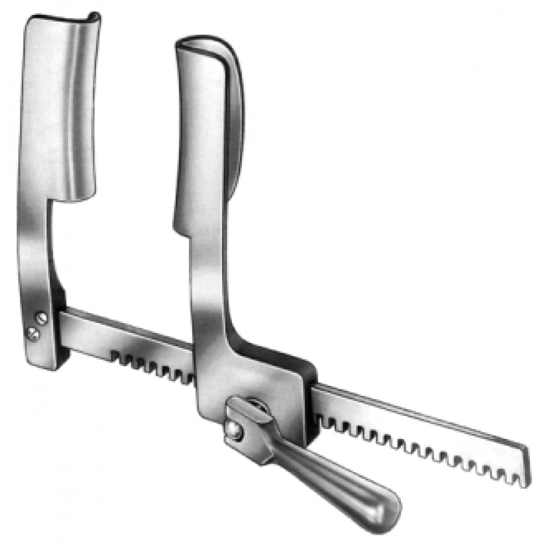 36.0350.01 Cooley Sternum Ekartörü Çocuk İçin 35x100mm, 180mm