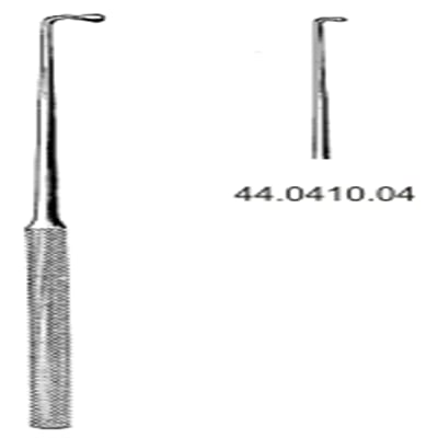 44.0410.04 Wagener Kulak Kancası Künt 14cm Fig.4