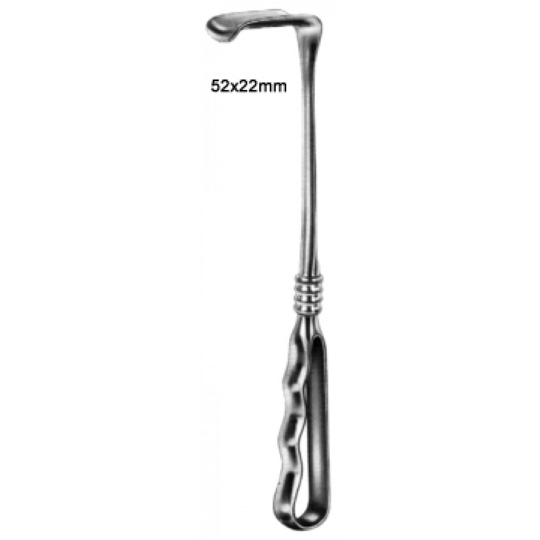 18.0450.24 Richardson Retractor 52x22mm, 24cm