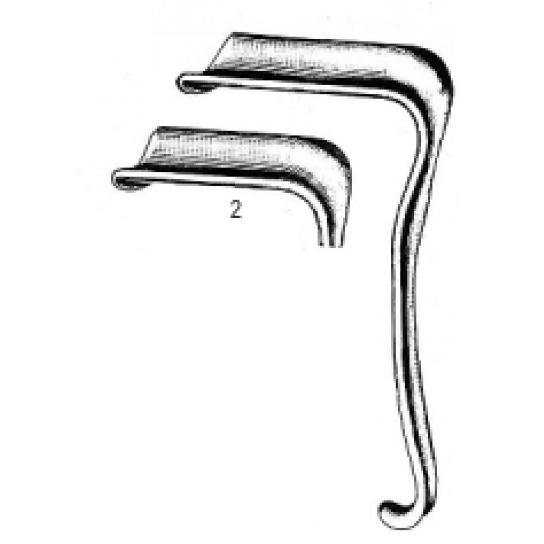 60.0084.02 Eastmann Vajinal Spekulum 90x35mm