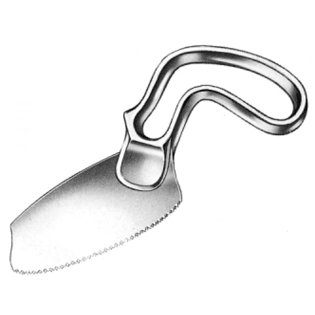 24.0120.18 Bergmann Alçı  Testeresi 18cm