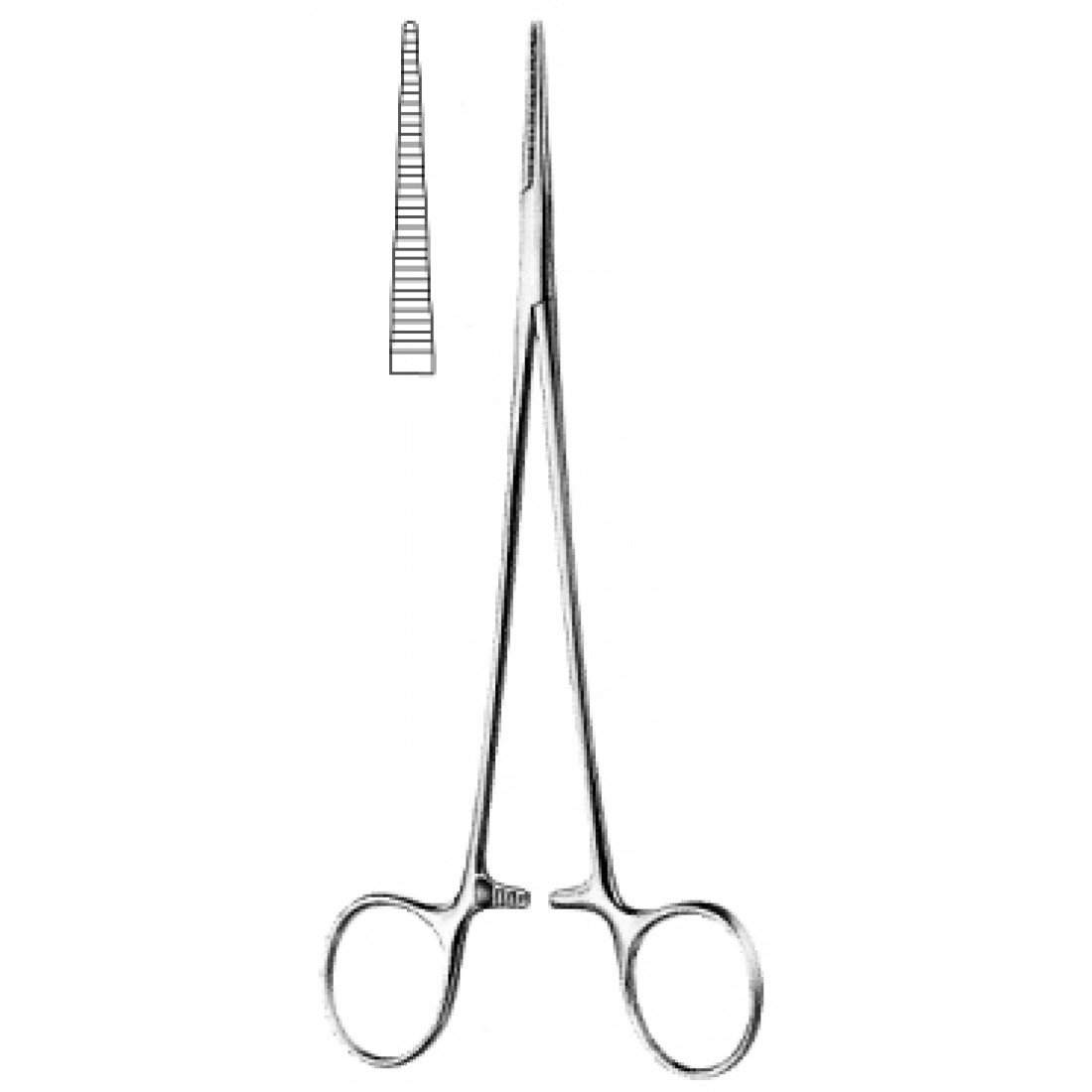 14.0080.16 Halstead Mosquito Forseps Düz 16cm