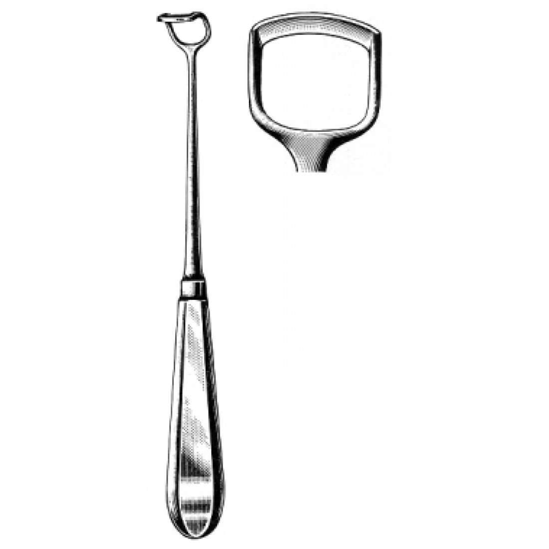 46.0850.05 Beckmann Adenoid Küret 18mm, 22cm Fig.5