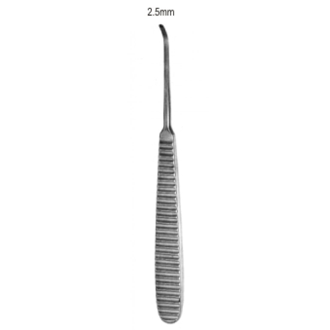 49.0400.02 Wynands Elevatör Eğri Keskin  2.5mm, 15.5cm