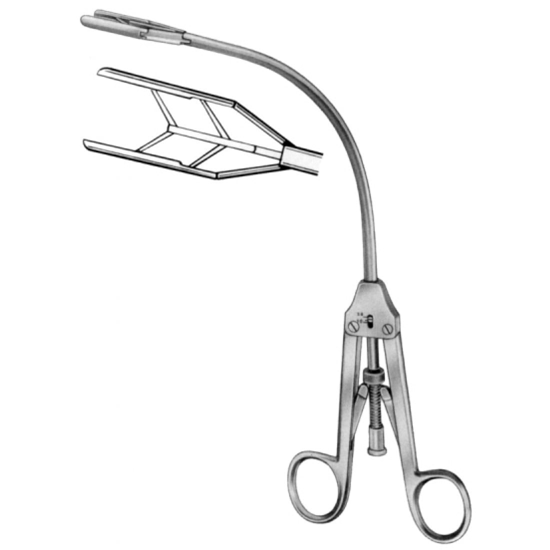 34.0776.20 Cooley Mitral Kapak Genişletici Forseps 6-20mm