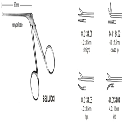 44.0134.11 Bellucci Mikro Standart Makas 5.5mm, 8cm