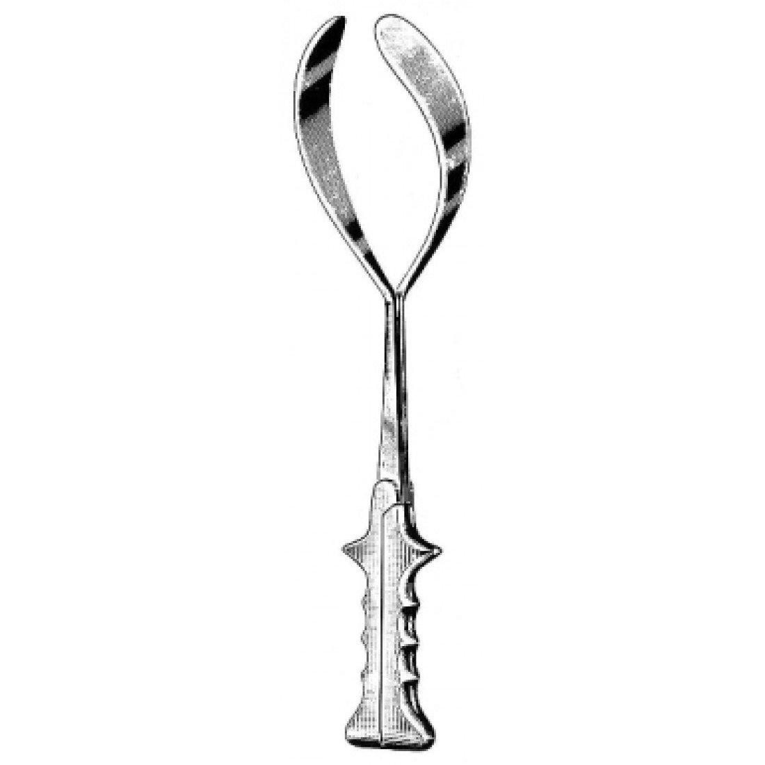 62.0144.39 McLean Tucker Doğum Forsepsi 39cm