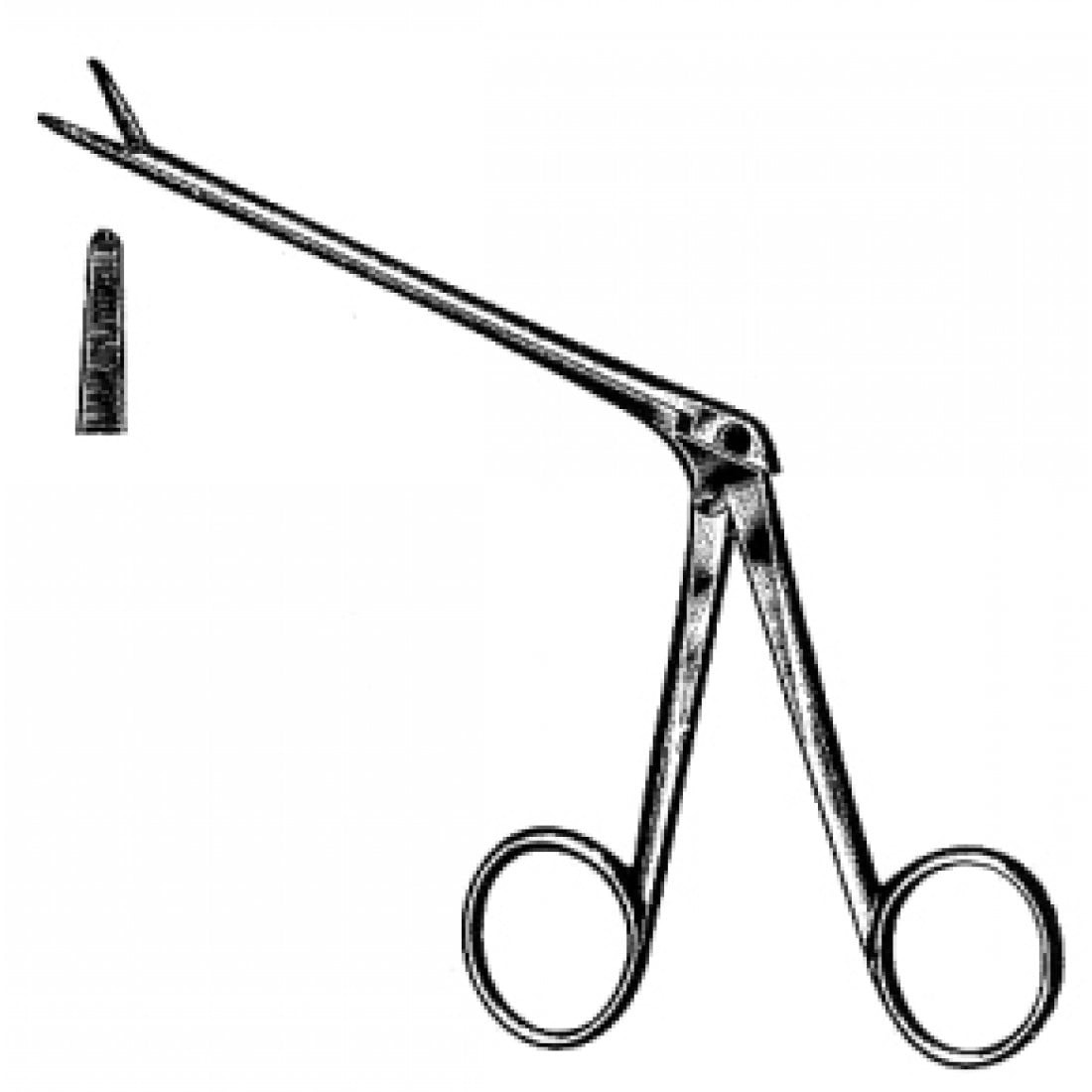 46.0192.14 Noyes Tİmsah Forseps 1x2Dişli , 14.5cm