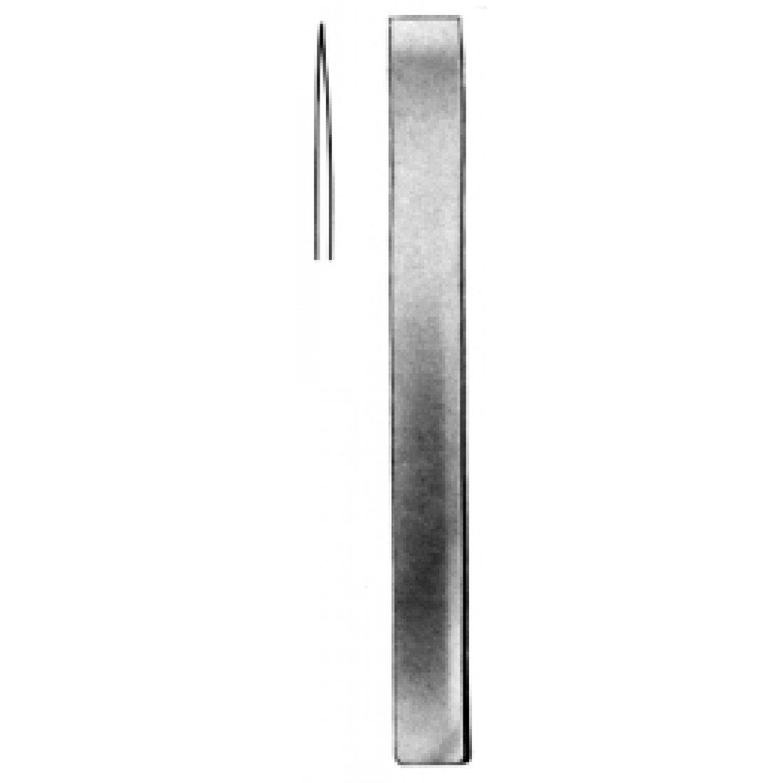 28.0090.04 Lambotte Mini Kemik Osteotomu Düz 4mm, 12.5cm