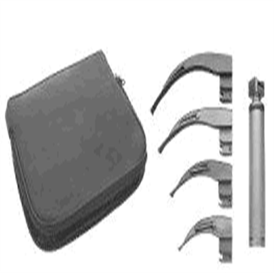 04.5510.01 Macintosh Laringoskop F/O set/3 #1,2(78mm) &3