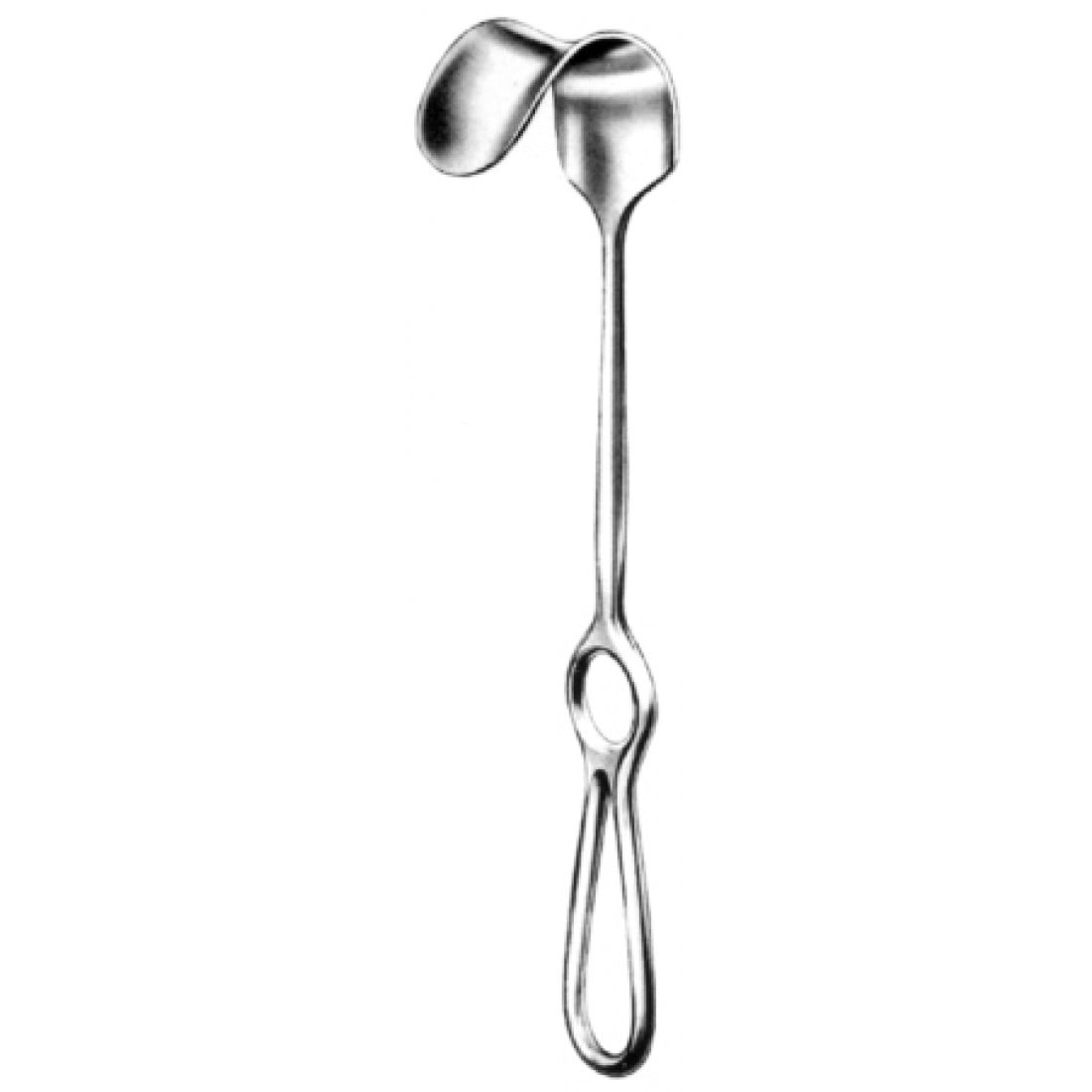 18.0482.24 Fritsch Retractor deep cvd 35x40mm, 24cm