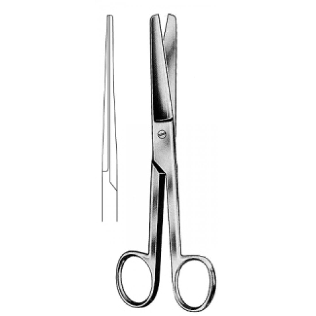 10.0640.17 DOYEN Jinekoloji Makası Düz 17.5cm