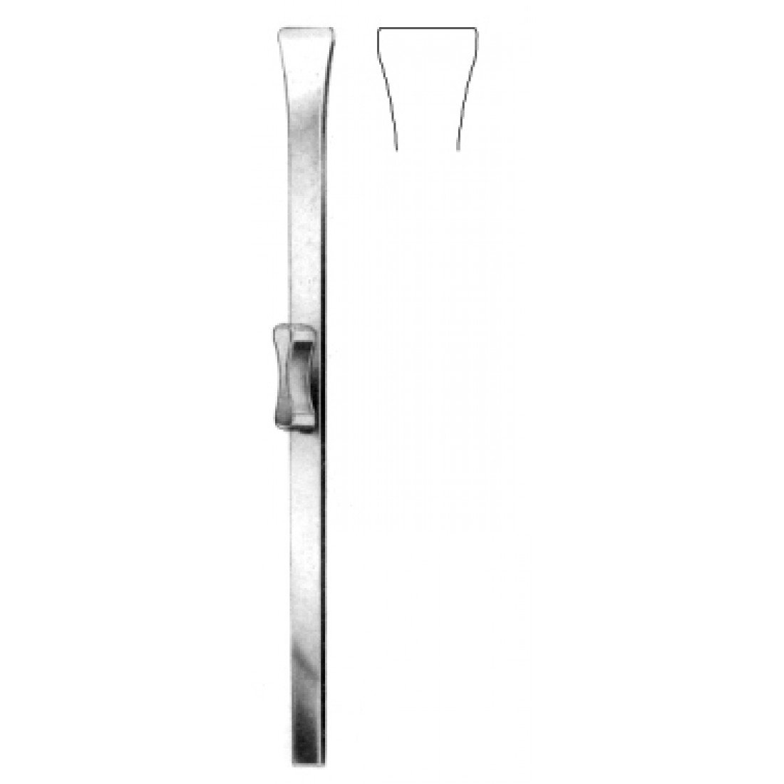 46.0644.12 Rubin Osteotom (stabilizatörlü) 12mm 18cm