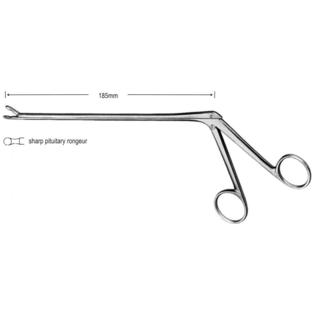 30.0574.25 Yasargil Hipofiz Ronjur Keskin 3.5mm 18.5cm