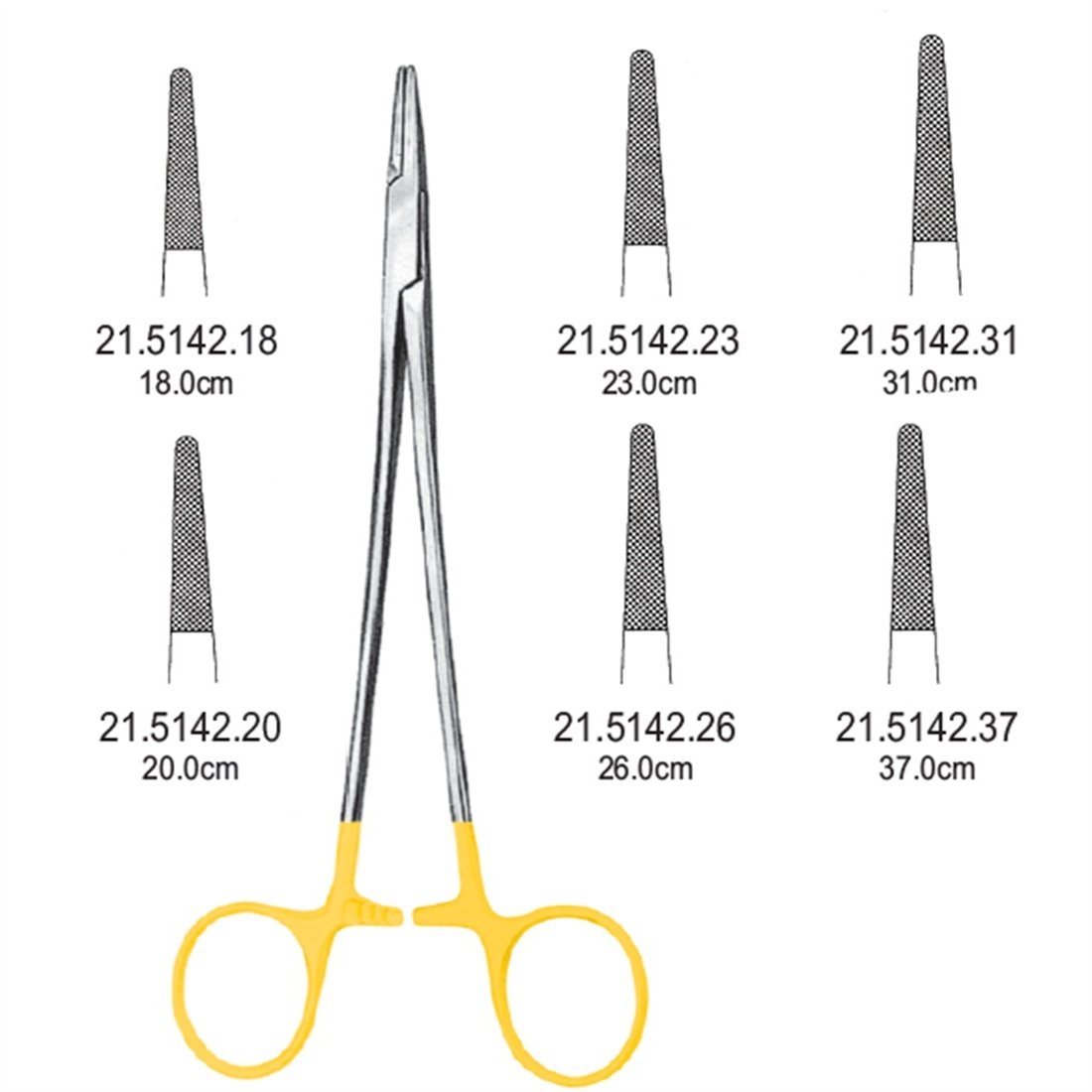 21.5142.37 DeBakey Portegü 37cm TC