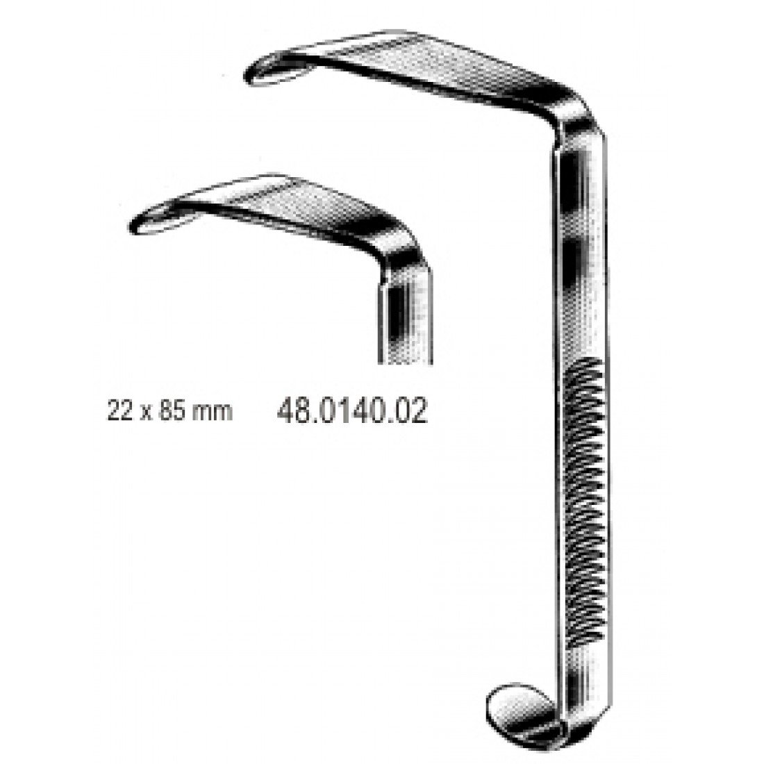 48.0140.02 Dil Basacağı  ''McIvor'' için 22x85mm, Fig.2