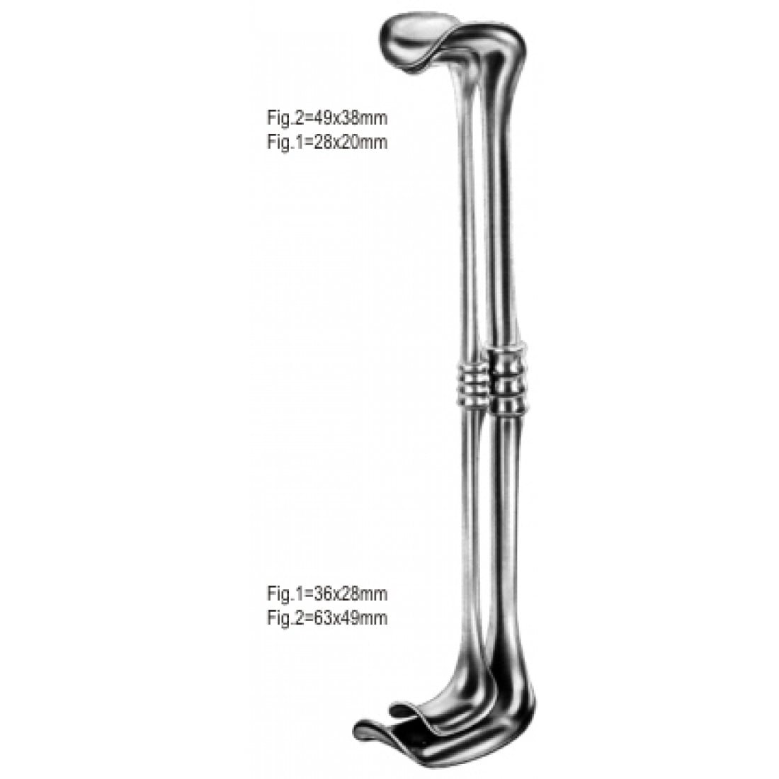 18.0466.00 Richardson Eastman Retractor set/2