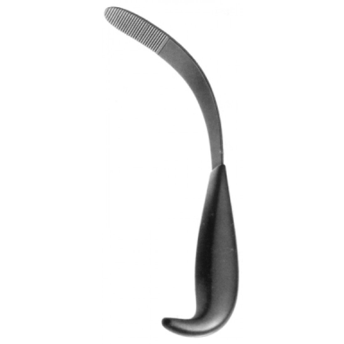 48.0204.02 Tessier Yanak Ekartörü, Tırtıklı, Yetişkin 25x38mm, 20.5cm