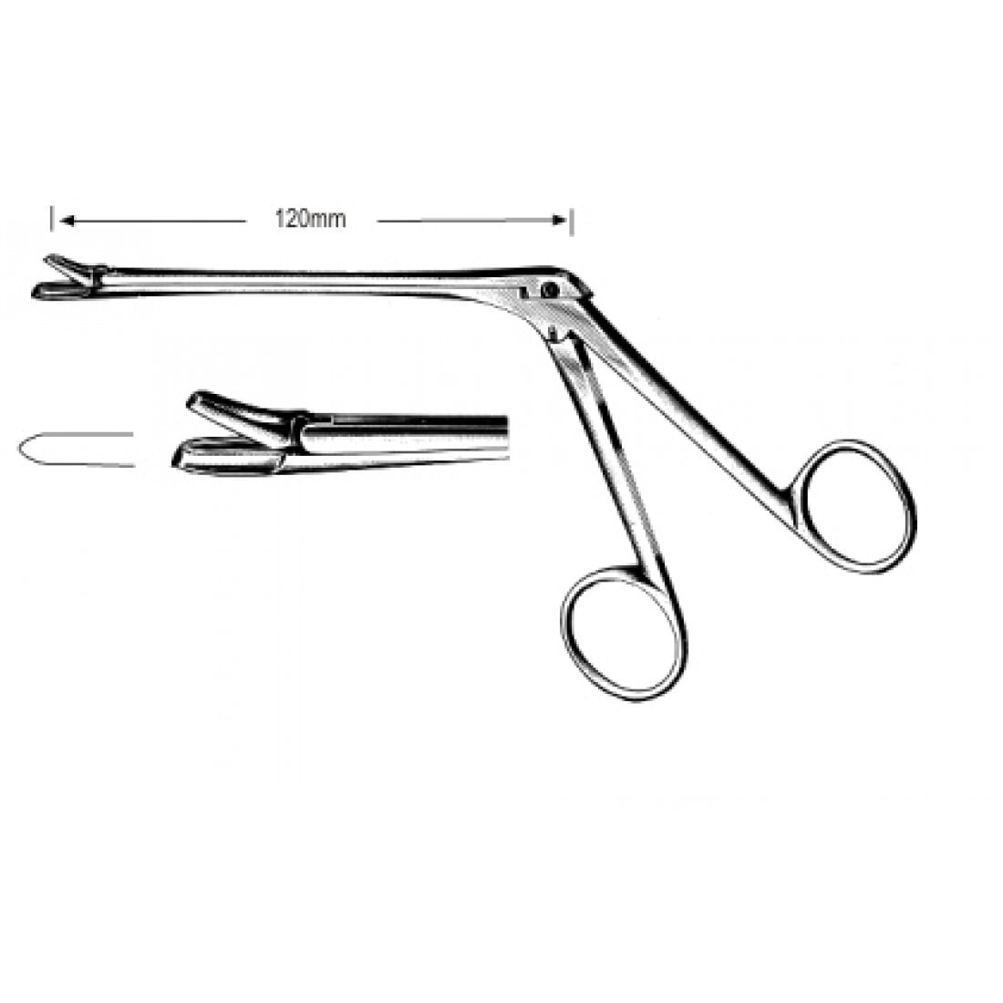 46.0264.04 Nazal Forseps 3.4mm, 120mm, 19cm