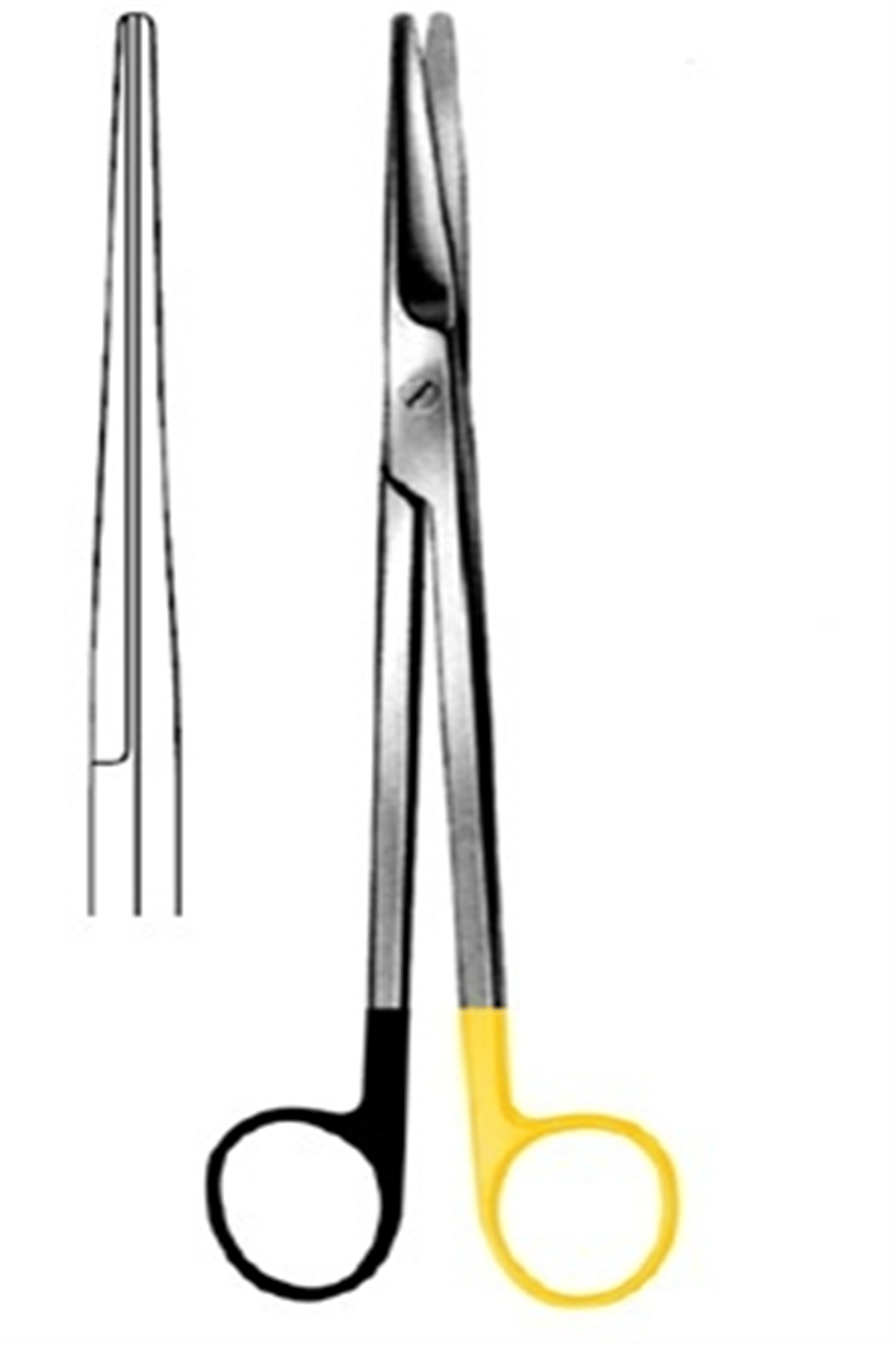 09.5058.30 Mayo Harrington Makas Düz 30cm S/CUT, TC