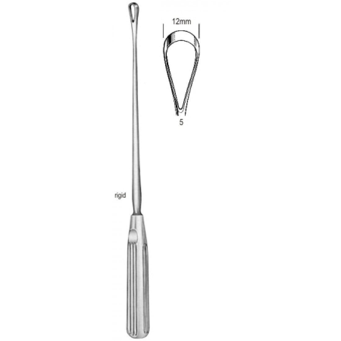 60.0840.12 Sims Rahim Küreti Sert Keskin 12mm 31cm Fig.5
