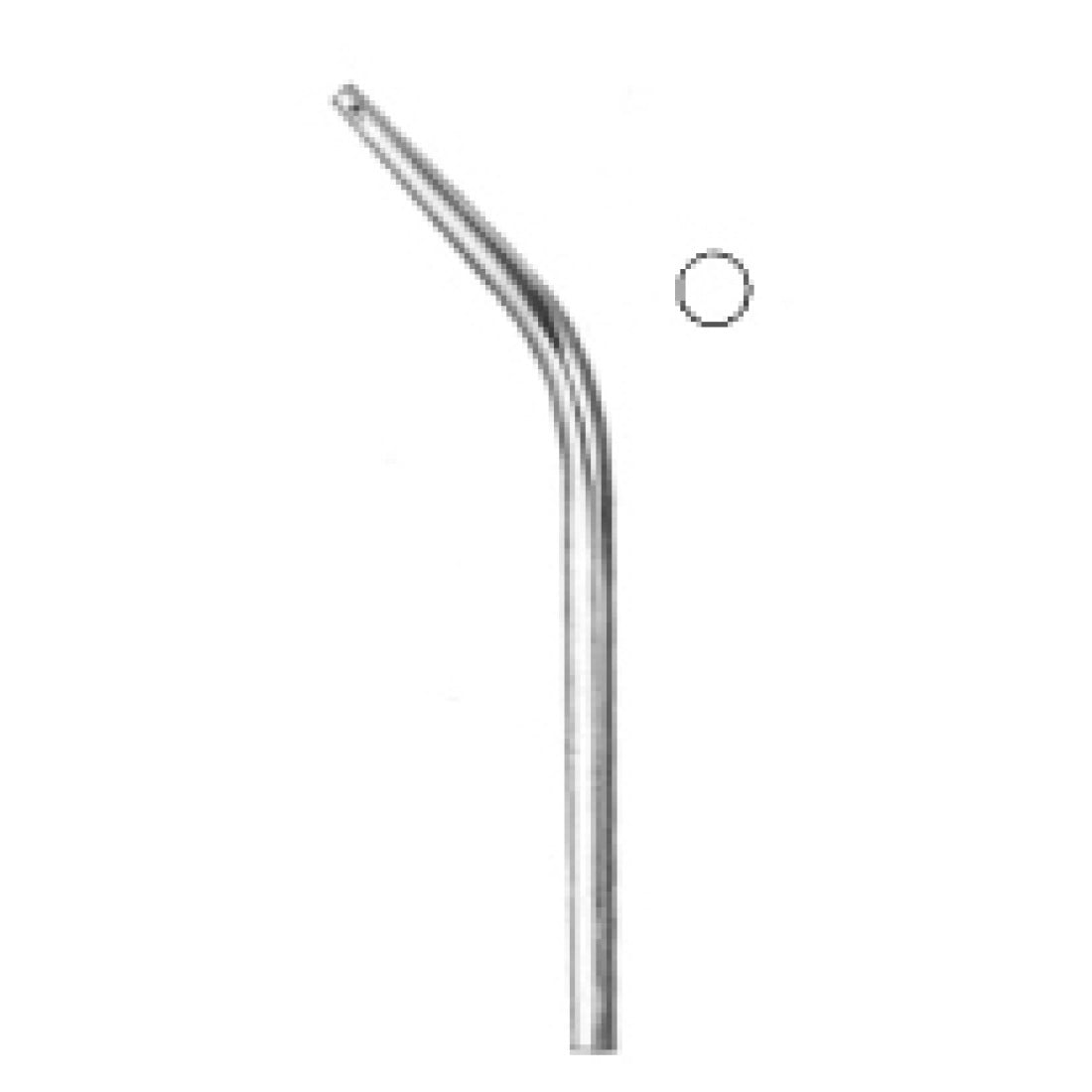 06.0484.08 Coupland Aspirasyon Tüpü Ucu, Yan Delikli  3.5mm