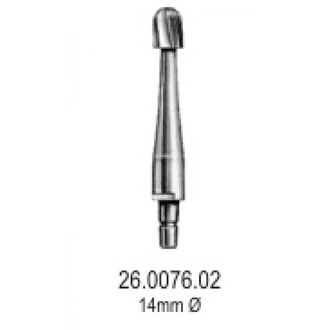 26.0076.02 Hudson El Matkabı Ucu 14.0mm