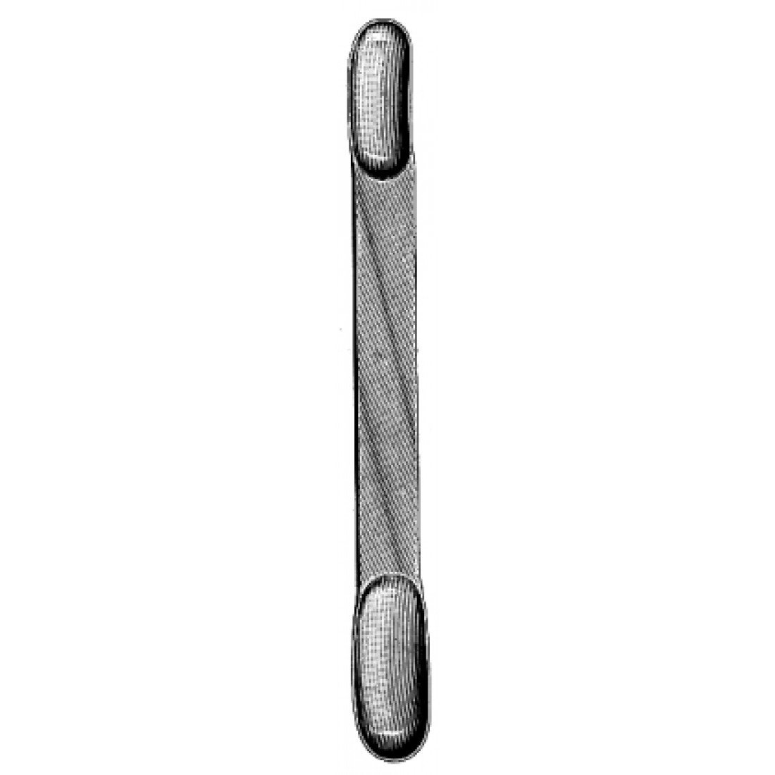 30.0310.17 Cushing Beyin Spatulası 8x10mm, 17cm