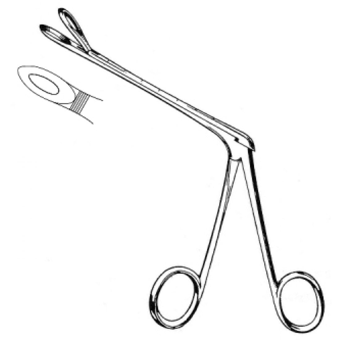46.0214.20 Tilley Henckel Panç Forseps 5.5mm, 20cm