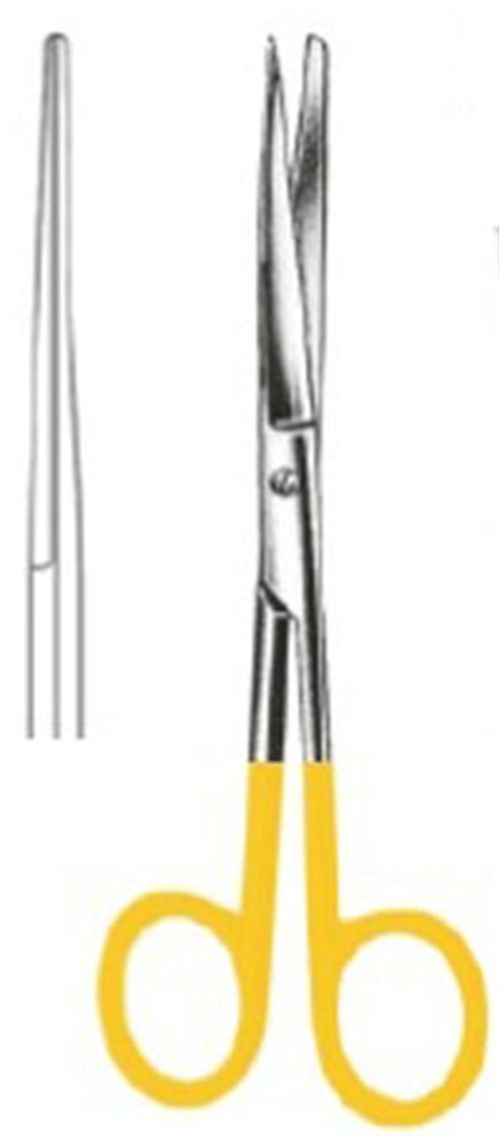Grazil Operasyon Makası Keskin/Künt Düz 13.0cm TC