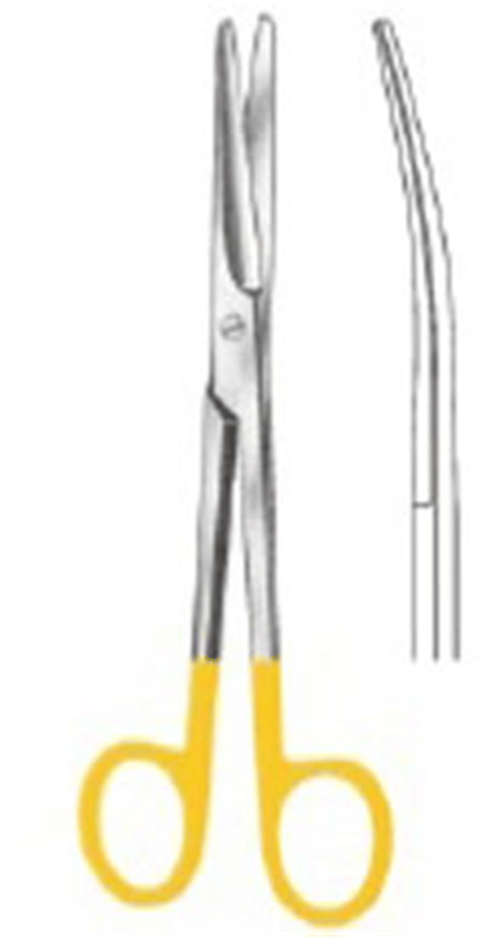 Mayo Makas Eğri 18cm TC