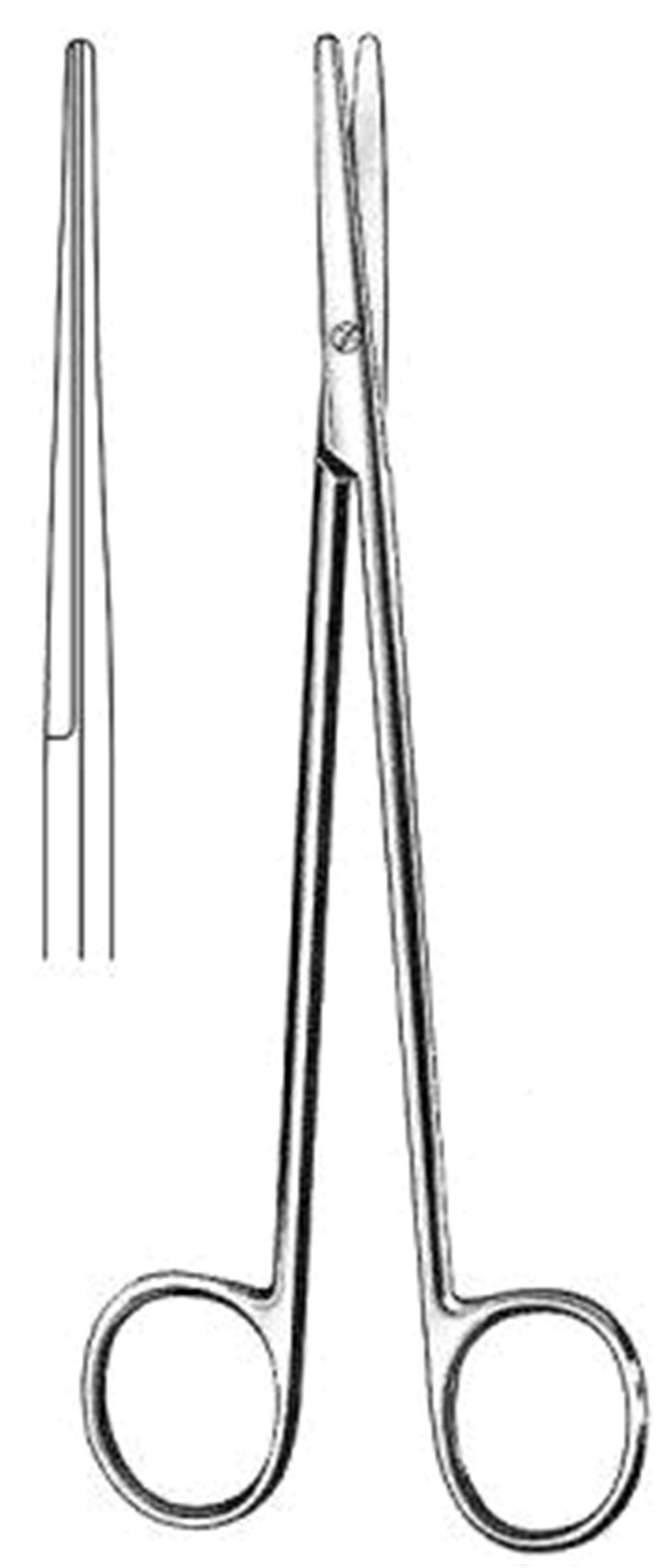 Metzenbaum Makas Düz 28cm