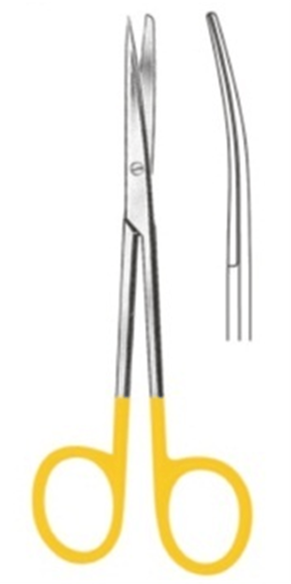 Metzenbaum Makas Eğri Keskin/Künt 14.5cm TC