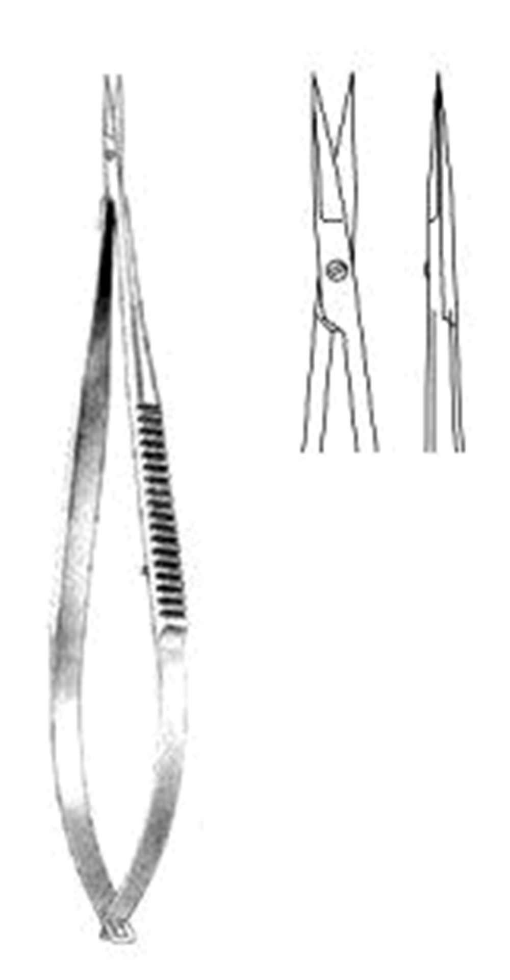 Micro Makas Düz  18.5cm