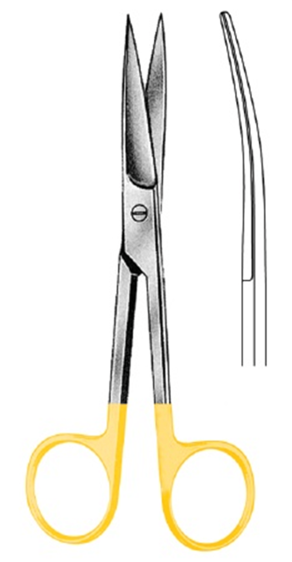 Operasyon Makası Keskin/Keskin Eğri 16.5cm TC