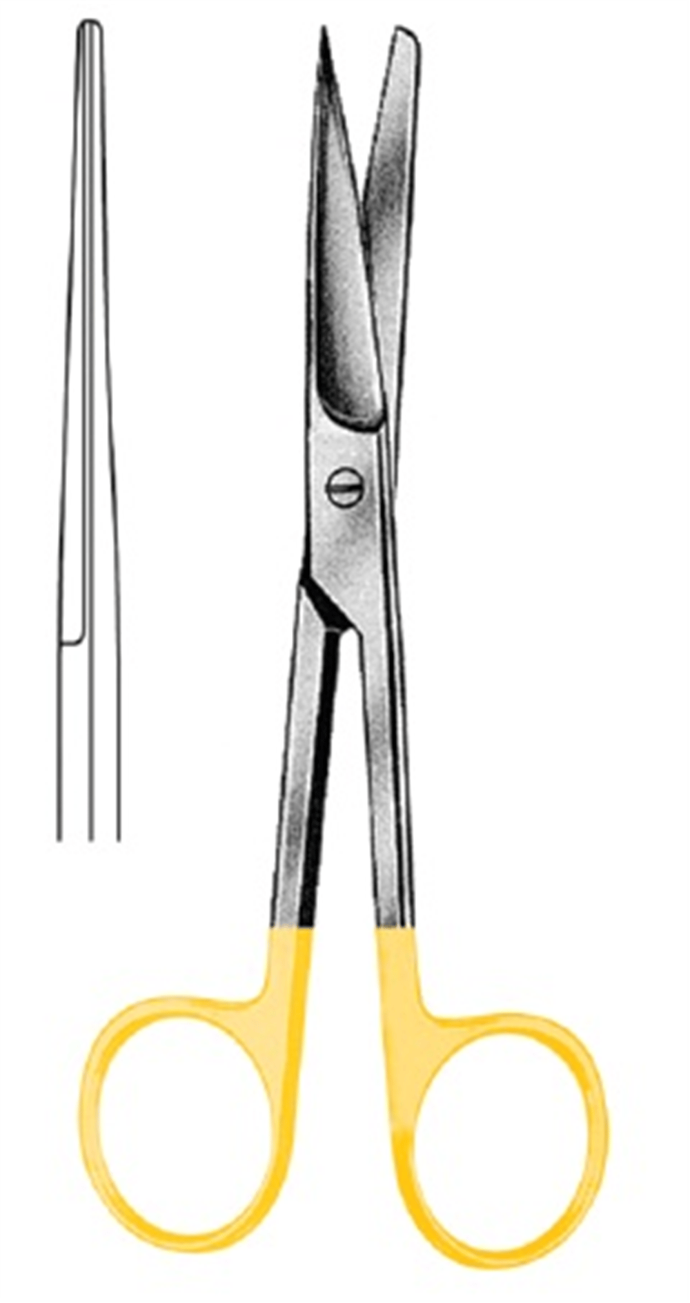 Operasyon Makası Keskin/Künt Düz 11.5cm TC